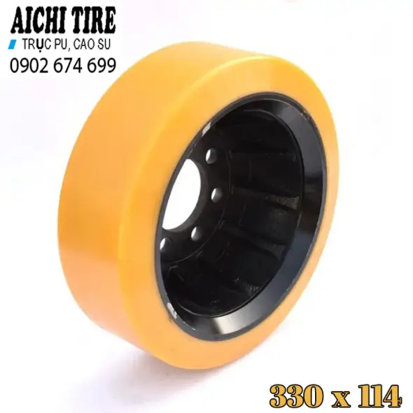 Bánh Xe Nâng Điện PU Heli – Nâng Tầm Hiệu Suất Kho Vận Việt Nam