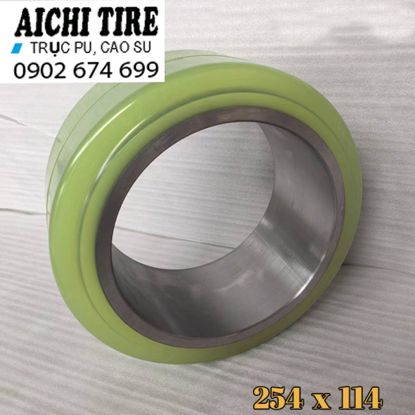 Bánh Tải Xe Nâng Điện KOMATSU 254x114