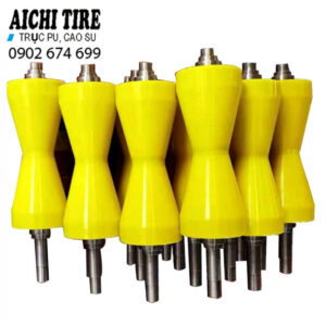 Con lăn băng tải chữ V polyurethane