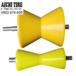 Con lăn băng tải chữ V polyurethane