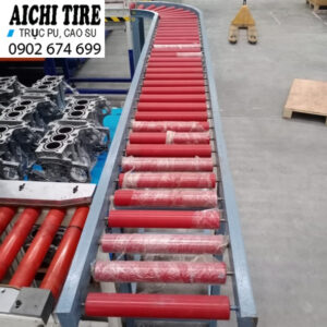 Con lăn băng tải PU chịu lực