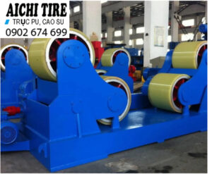 Con lăn PU của Bộ gá quay hàn ống/hàn bồn