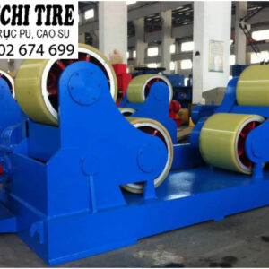 Con lăn PU của Bộ gá quay hàn ống/hàn bồn