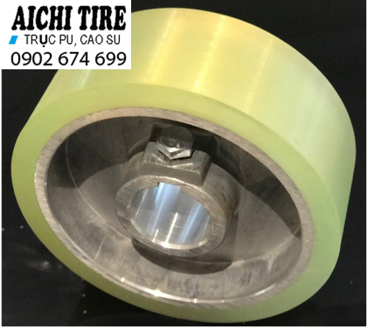 Con lăn PU nạp phôi cho máy bào gỗ 4 mặt