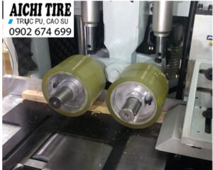 Con lăn PU nạp phôi cho máy bào gỗ 4 mặt