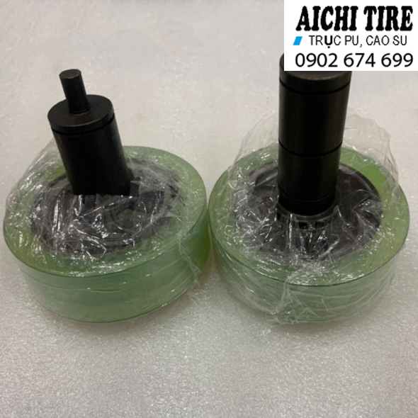 Trục bánh xe PU cho máy trải vải