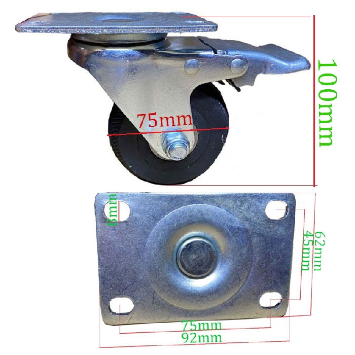 Giá bánh xe đẩy chịu lực - Lựa chọn tối ưu cho vận chuyển