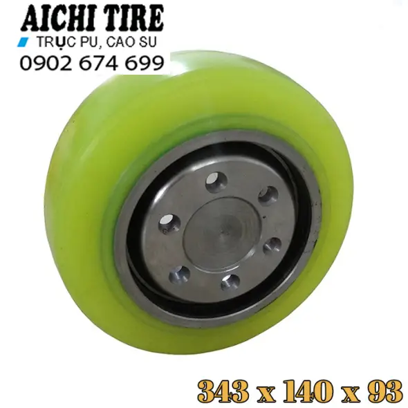 Bánh Xe Nâng Điện PU Doosan – Sức Mạnh Bền Bỉ Cho Kho Hàng Hiện Đại