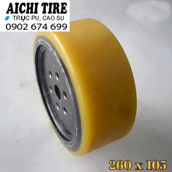 Bánh Xe Nâng Điện PU EP – Tối Ưu Hiệu Suất Và An Toàn Vận Hành Kho Bãi