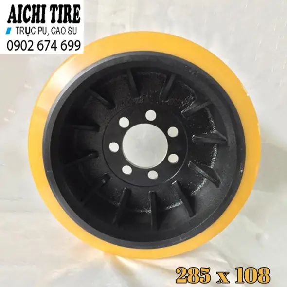 Bánh Xe Nâng Điện PU Heli – Nâng Tầm Hiệu Suất Kho Vận Việt Nam