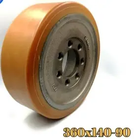 Bánh xe nâng điện PU Nissan – Bí quyết vận hành tối ưu kho bãi hiện đại