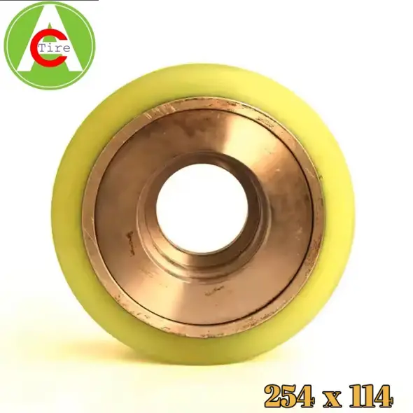 Bánh xe nâng điện PU Nissan – Bí quyết vận hành tối ưu kho bãi hiện đại