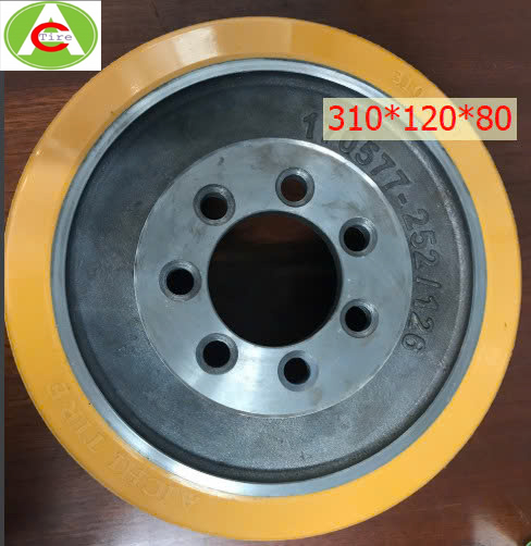 Bánh lái xe linde 310x120x80 - Ảnh 5