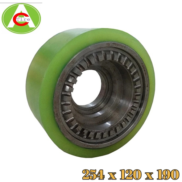 Bánh tải xe nâng Toyota 254x120x190 - Ảnh 3