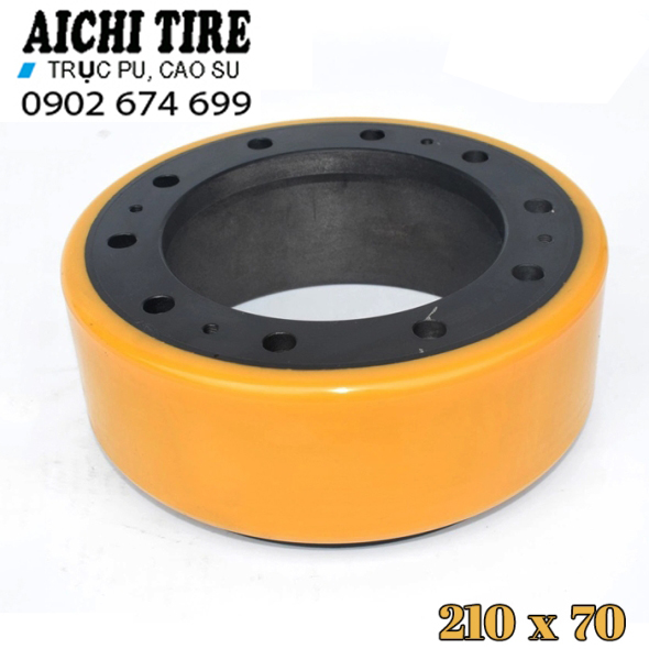 Bánh lái xe nâng điện Hangcha 210x70