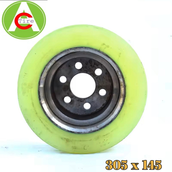 Bánh xe nâng điện Hyundai 305x145