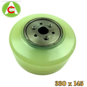 Bánh lái Pu xe nâng điện Nichiyu 330x145