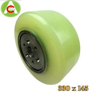 Bánh lái Pu xe nâng điện Nichiyu 330x145